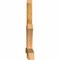 Ekena Millwork Davenport Rough Sawn Timber Gable Bracket, Western Red Cedar, 108"W x 63"H x 6"D x 6"F, 14/12 Pitch GBW108X63X0606DAV00RWR - alternate 2
